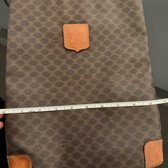 Celine Brown Macadam Small Tote Authentic - Picture 10 of 11